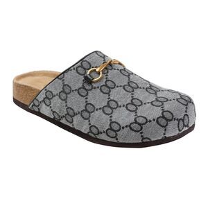 Where�'s That From Womens/Ladies Dublin Faux Leather Open Back Loafers / Gray